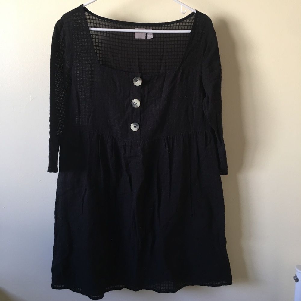 Black minidress size 10